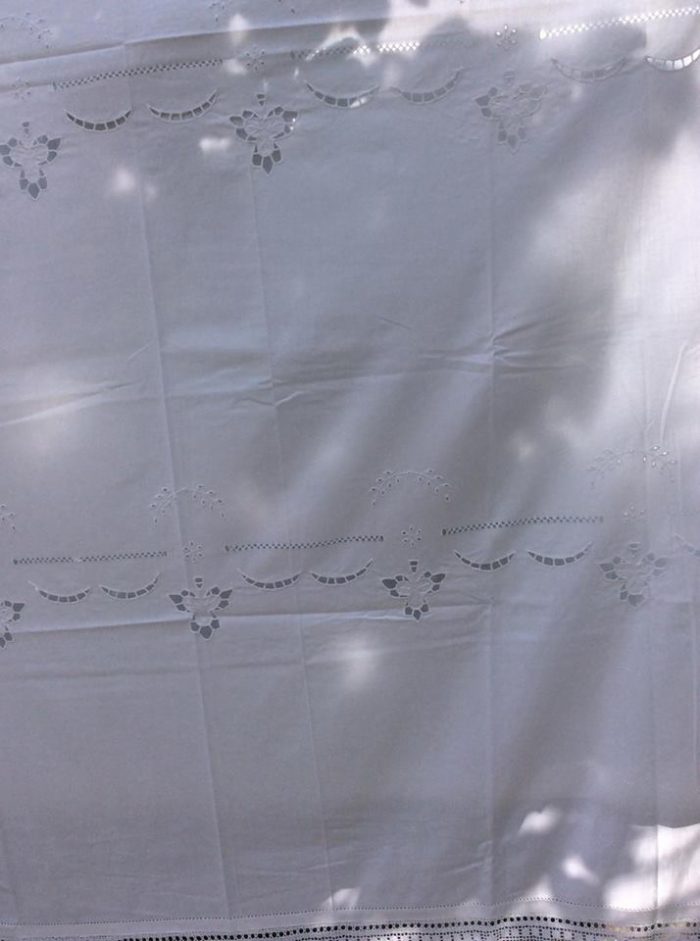 Cutwork handmade curtain with croche - Image 4