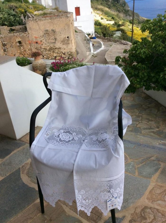 Cutwork handmade curtain with croche - Image 12