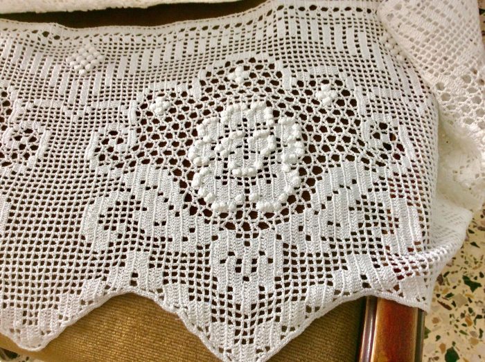 Handmade croche lace